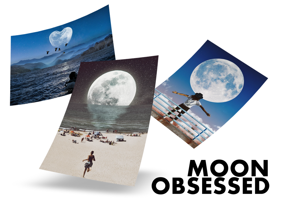 Moon obsessed posters