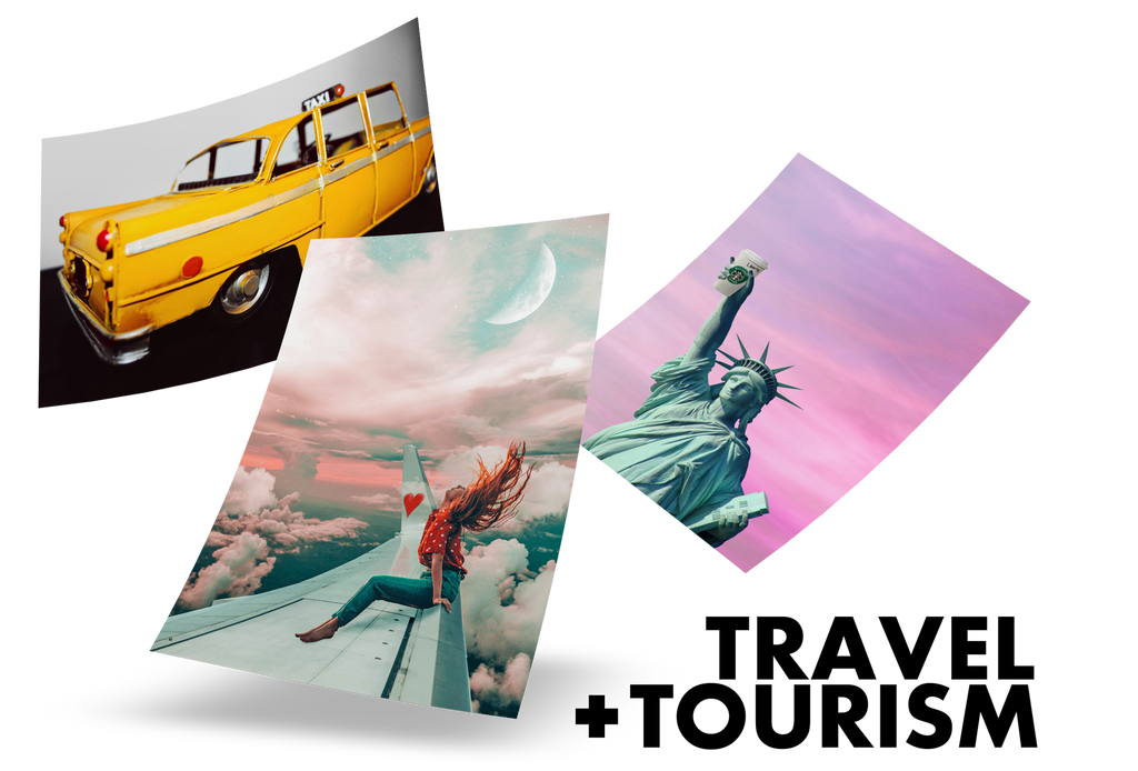 Travel, tourist and commute posters